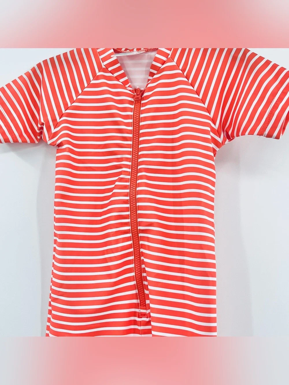 NEW Hanna Andersson Moon Back Rash Guard Swimsuit Unisex Size 2T 85 Striped